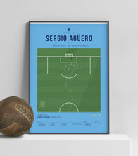 Cargar imagen en el visor de la galería, El gol de Sergio Agüero que dio la Premier al Man. City