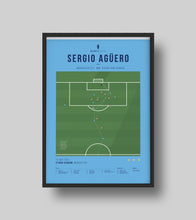 Cargar imagen en el visor de la galería, El gol de Sergio Agüero que dio la Premier al Man. City