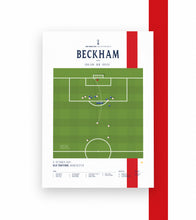 Cargar imagen en el visor de la galería, El gol salvador de David Beckham contra Grecia