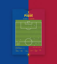 Cargar imagen en el visor de la galería, El gol de Piqué en el 2-6