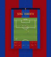 Cargar imagen en el visor de la galería, El gol de Sergi Roberto para culminar "La Remontada".
