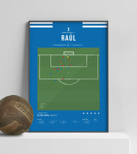 Cargar imagen en el visor de la galería, El gol de Raul en la Copa de Alemania contra el Bayern