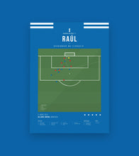 Cargar imagen en el visor de la galería, El gol de Raul en la Copa de Alemania contra el Bayern